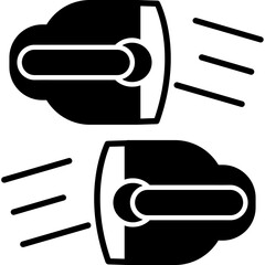 Headlights Icon © vee