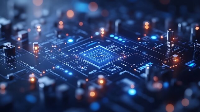 telemedicine center where doctors consult with patients remotely, using advanced digital healthcare tools and AI-driven diagnostics to provide comprehensive care 