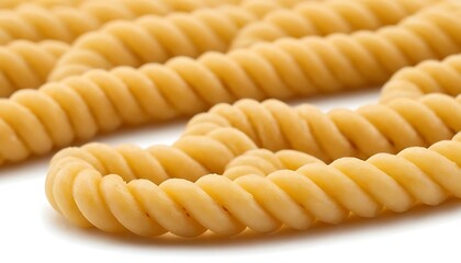 Close up of uncooked macaroni noodles with a textured background,raw fusilli noodles placed on dark background close up,closeup, shape, noodle, pattern, yellow, organic,345