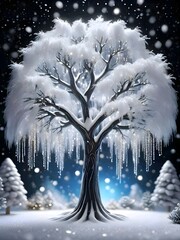 snow season, winter, ice season, nature, snowfall, hail, winter wallpaper, snow art, ice season in japan, snow in the mountains, amazing view