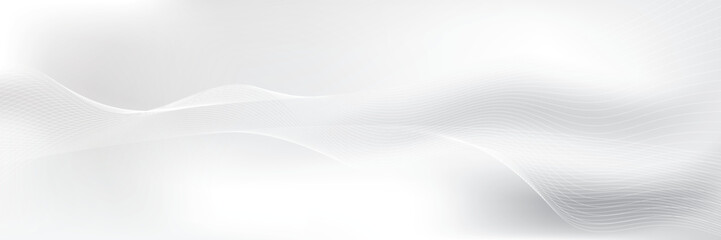 Abstract  white and gray color, modern design stripes background with curve lines, wavy pattern. Vector illustration.