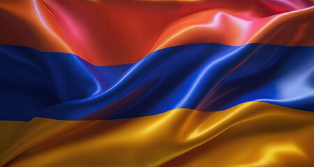 Fototapeta premium armenian flag for national Day or Independence Day of armenia
