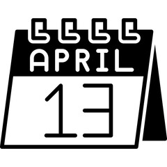 April 13 Icon
