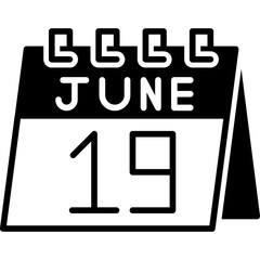 June 19 Icon