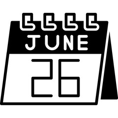 June 26 Icon
