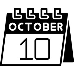 October 10 Icon