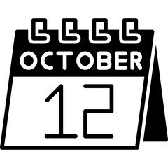 October 12 Icon