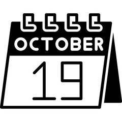 October 19 Icon