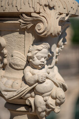 Obraz premium Zwinger palace complex with gardens, one of the most important buildings of the Baroque period in Dresden, Germany