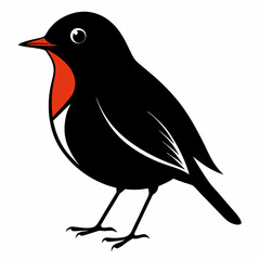 Robin Black silhouette