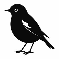 Robin Black silhouette