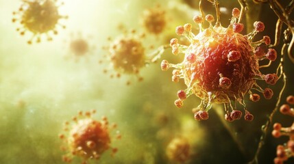 Monkeypox virus is a smallpox-like viral infection transmitted from animals to humans. monkeypox 3d illustration. Pox, Mpox (monkey pox) or poxvirida