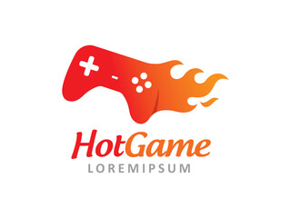 Hot Game logo symbol or icon template