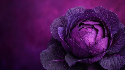 Obraz premium a purple cabbage