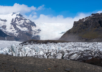 Windige Tage am Jökulsárlón Gletscher