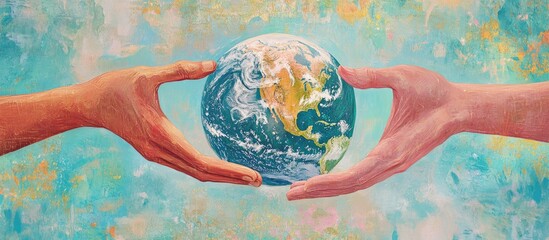 Depiction of altruism through acts of generosity and support for others