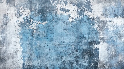 Obraz premium textured blue and grey abstract background featuring grunge cement wall texture perfect for modern web banner design, posters, and artistic graphic designs with a raw urban aesthetic