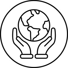 World globe icons set. Vector Earth global country map sign. Travel internet globe vector collection.