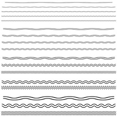 黒の省略線17種類