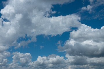blue sky background with white clouds
