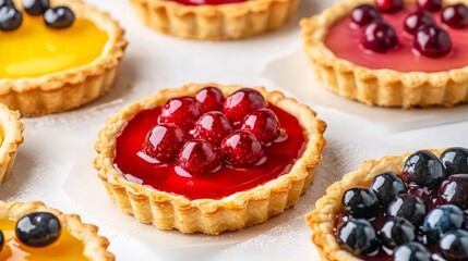 Assortment of Fruit Tartlets