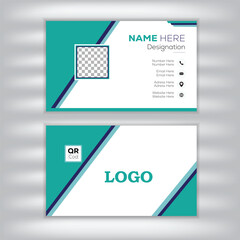 business card new template vector illustration 