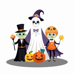 halloween background with pumpkin.