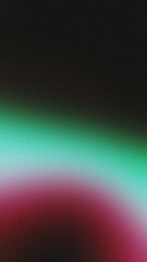 Gradient like wavy bands on black background, abstract, noise