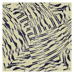 Abstract beige background with black elements. Stained glass style.