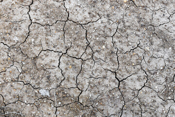cracked earth dry ground backdrop. Brown clay texture background.