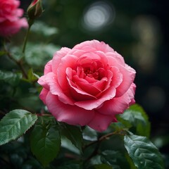 rose in the garden