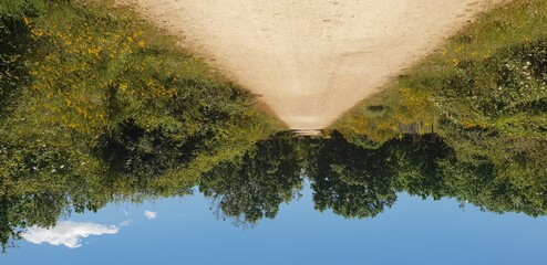 path in the mountains