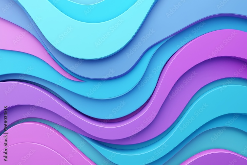 Poster the abstract 3d render opens up a whole world of unexplored geometry and texture