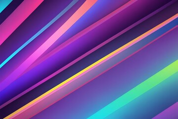 Obraz premium Bold, diagonal stripes of vivid colors create a dynamic and energetic composition, showcasing a modern abstract design that captures the viewer's attention.