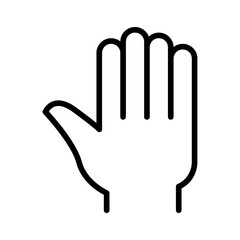 Obraz premium Hand icon