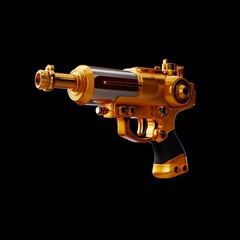 Naklejka premium 3D Spray Gun Icon: Paint Application and Coating Tool Illustration Logo