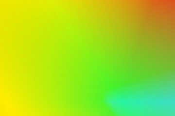 Dots halftone yellow green color pattern gradient texture background.Smooth transitions of iridescent colors. Colorful gradient. Rainbow background.