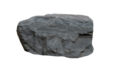 Rock Stone podium isolated background for Product Display,Rock Cliff with rough texture...