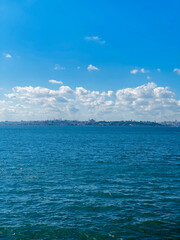 Obraz premium Panoramic view of Istanbul from Bosporus