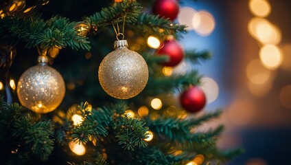  Christmas Tree with Decorations