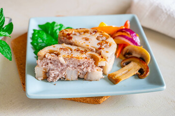 肉詰めレンコン