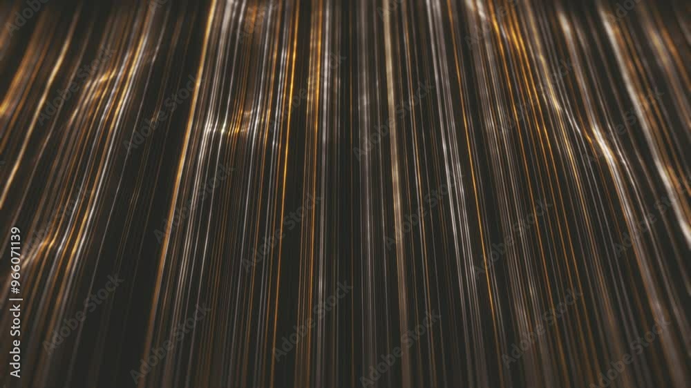 Aufkleber abstract distorted lines waving background/ animation of an abstract background of flowing and wavin