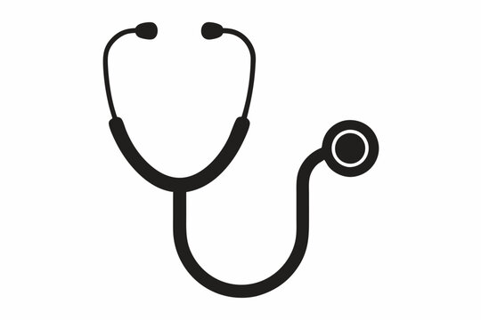 recommend clip art: 
                    medical stethoscope icon, Stethoscope black silhouette vector
                    