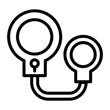 recommend clip art: Handcuff icon