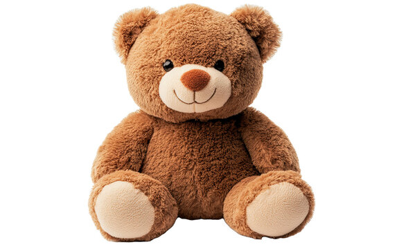 Naklejki A teddy bear on transparent background, png 