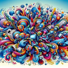 abstract colorful background