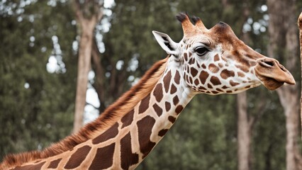 Obraz premium portrait of a giraffe