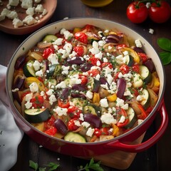 Vegan Greek Vegetable Casserole (Briam) – A Mediterranean Delight