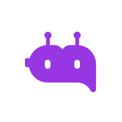 robot alphabet c m logo vector eps