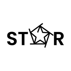star logo design vector eps illustration